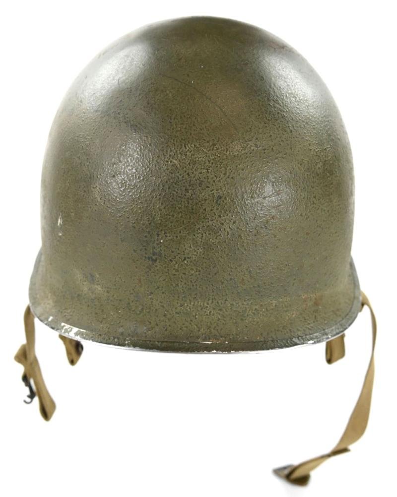 US WW2 M1 Fixed Bale Original Paratrooper Helmet — image 5