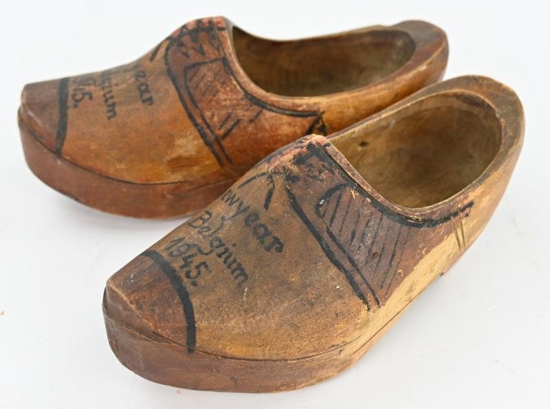 Belgian WW2 Wooden Shoes — image 3