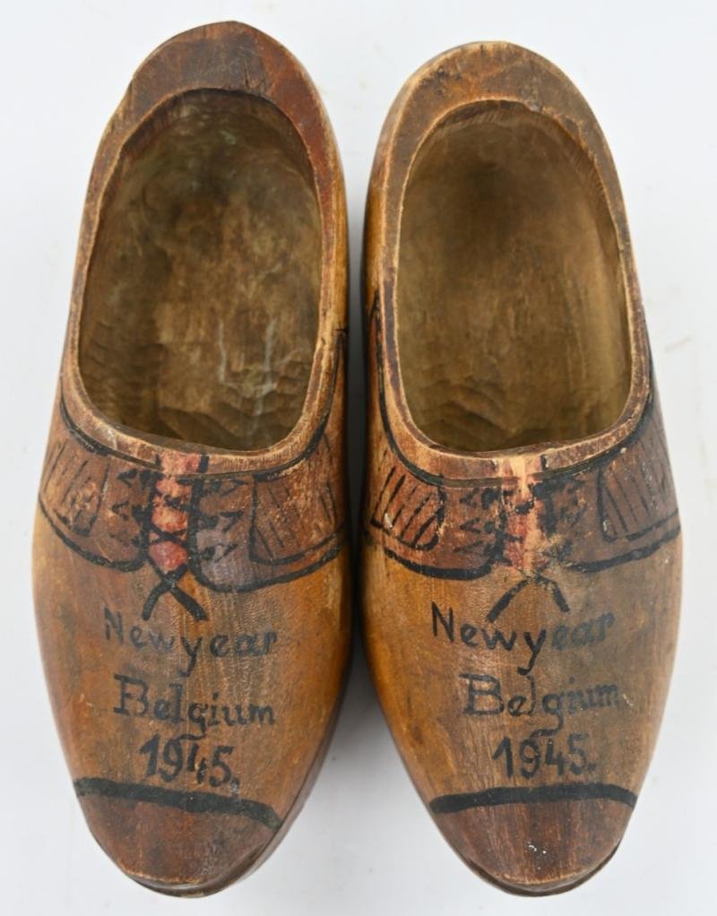 Belgian WW2 Wooden Shoes — image 4