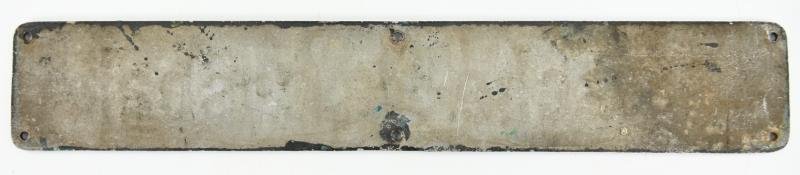 German Reichsbahn Designation Sign — image 6