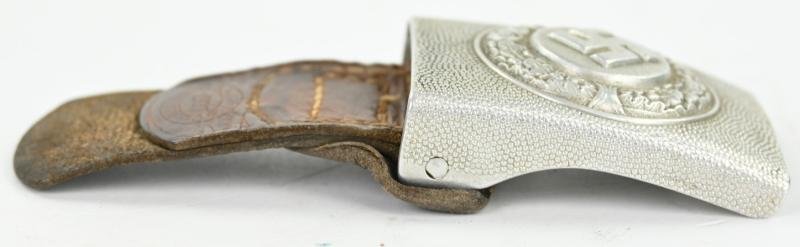 German Police Belt Buckle with Leather Tab 1937 — image 4