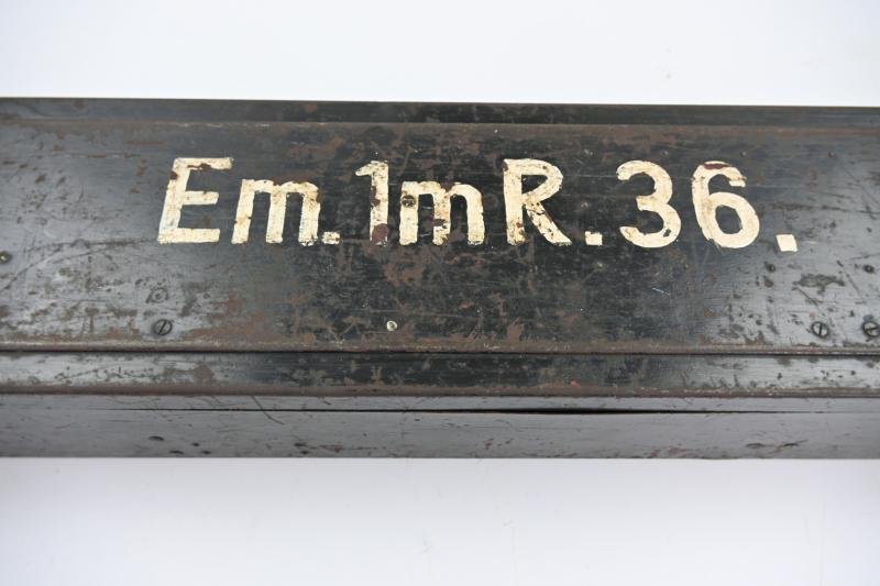 German WH Rangefinder EM 1mR 36 in Case — image 3