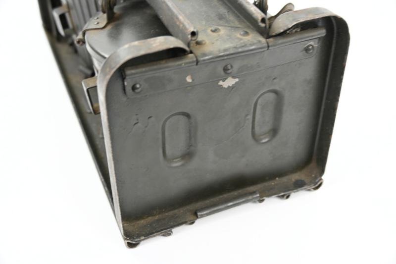 German WH MG34 Ammo Drum Set with Carrying Frame — image 7
