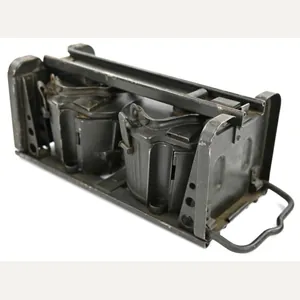 German WH MG34 Ammo Drum Set with Carrying Frame