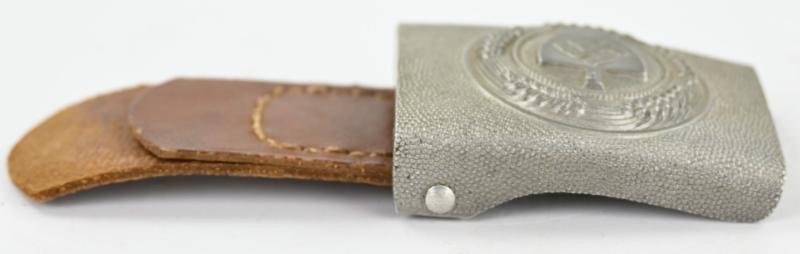 German RAD Beltbuckle with tab OLC 1936 — image 3
