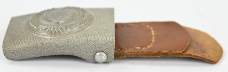 German RAD Beltbuckle with tab OLC 1936 — image 4