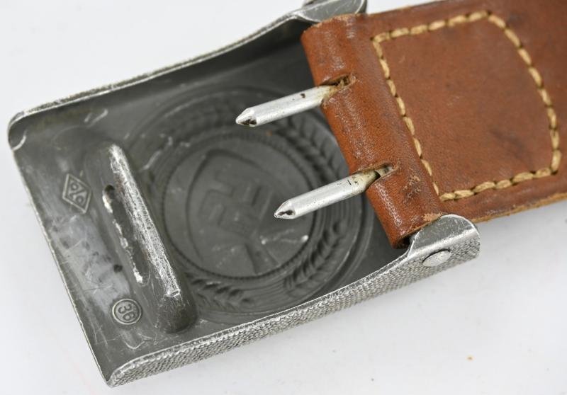 German RAD Beltbuckle with tab OLC 1936 — image 7