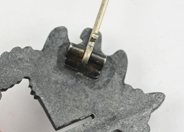 German Infantry Assault Badge in Silver 'S.H.u.Co 41' — image 6