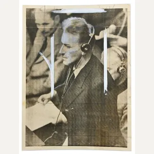 Allied Nuremberg War Trails Picture 'Ernst Kaltenbrunner'