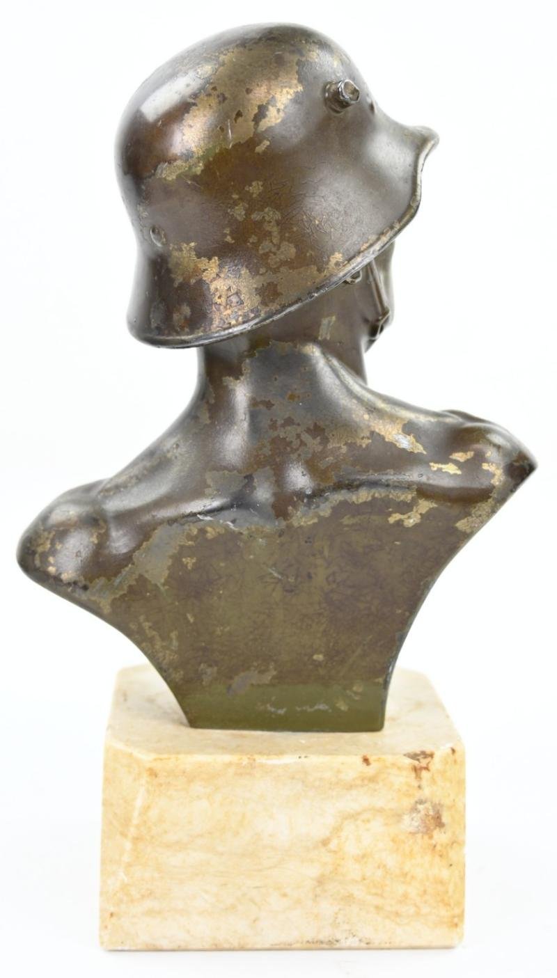 German Third Reich Veteran Buste 'Front Heil' Ortsgruppe Spandau — image 5