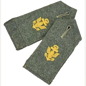 German KM Shoulderboard Set 'Coastal Artillery'
