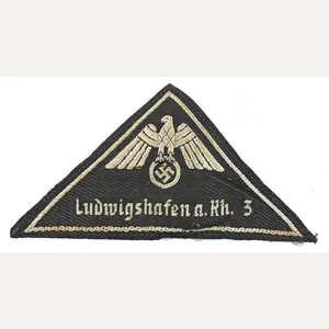 German DRK Sleeve Patch 'Ludwigshafen am Rhein 3'