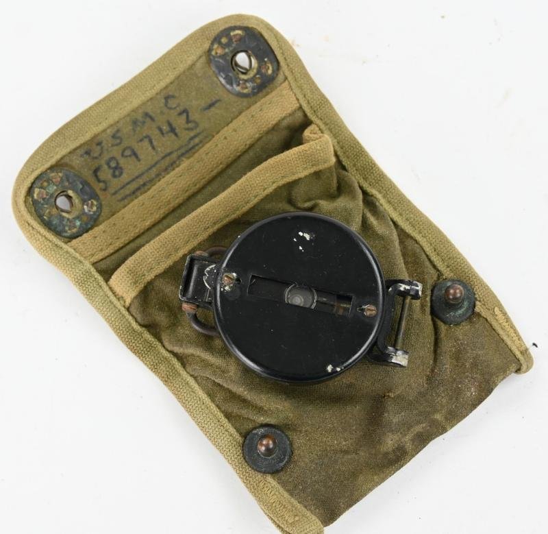 US WW2 Compass & Pouch — image 5