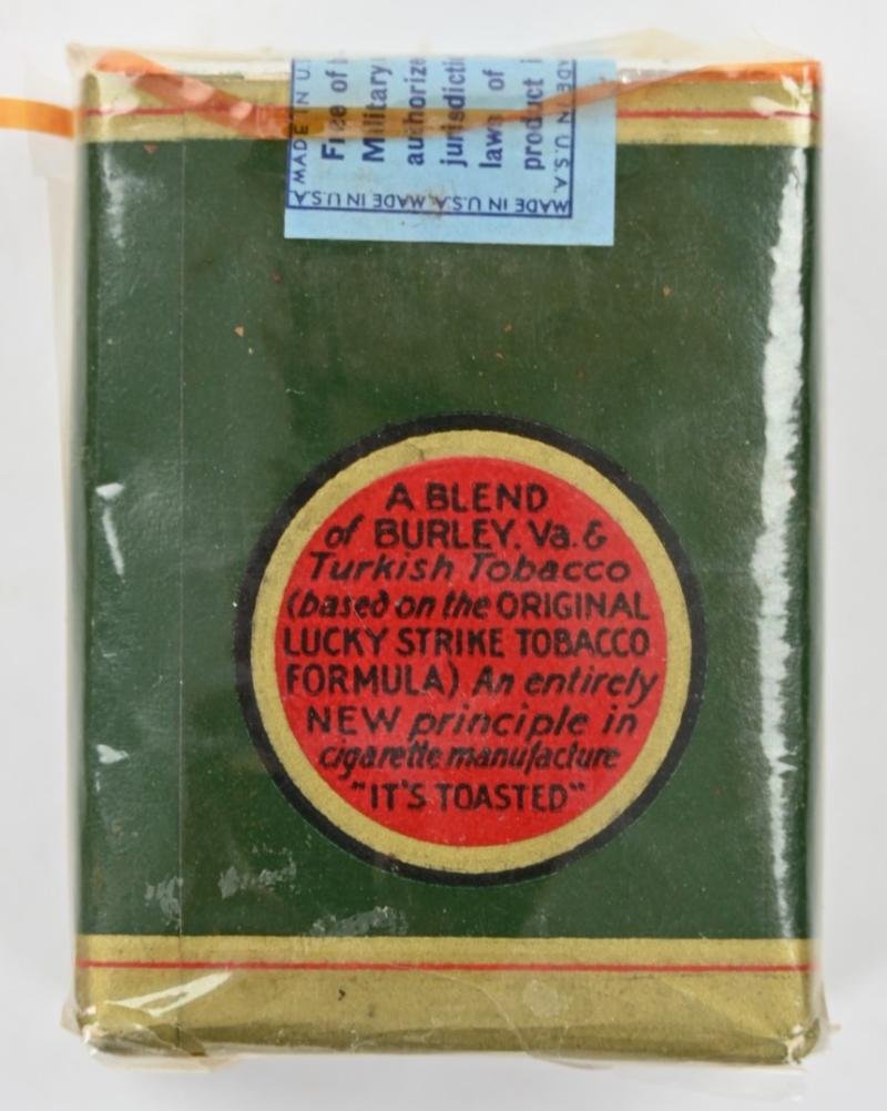 US WW2 Package of Lucky Strike Cigarets — image 4
