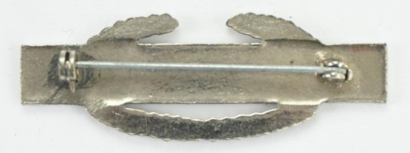 US WW2 Sterling Silver CIB Badge — image 3