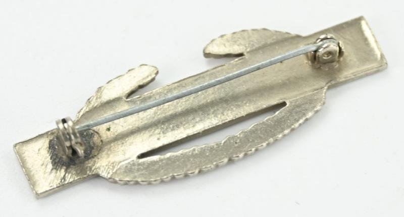 US WW2 Sterling Silver CIB Badge — image 4