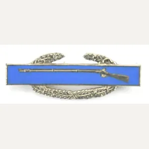 US WW2 Sterling Silver CIB Badge