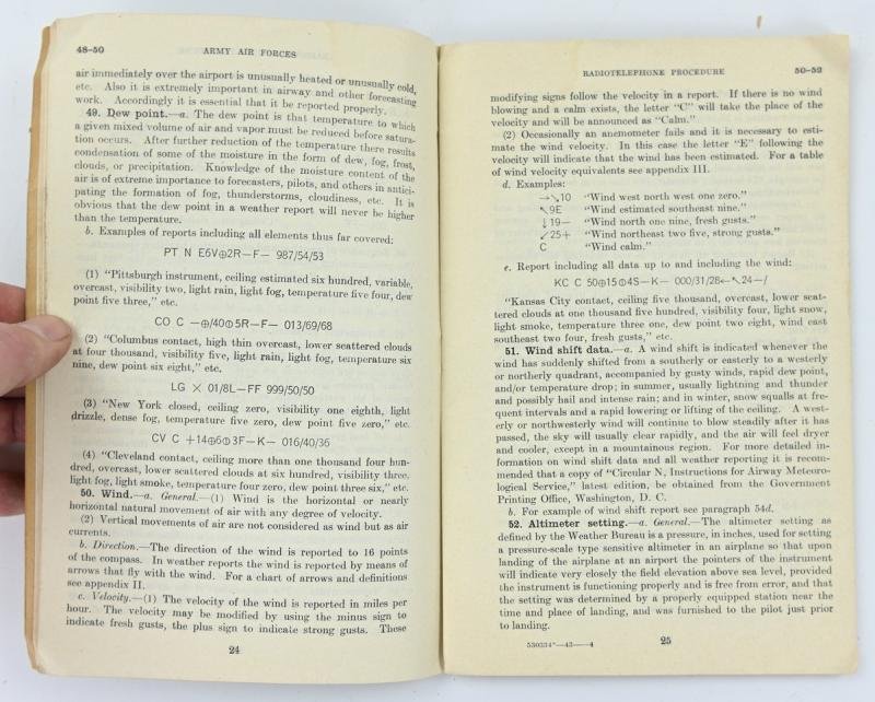 US WW2 Technical Manual TM 1-460 'Radiotelephone Procedure' — image 6