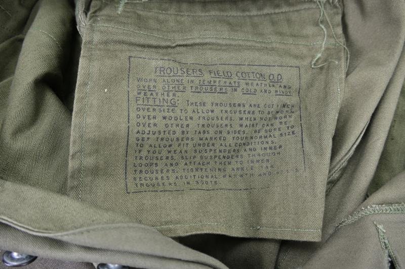US WW2 M-1943 Airborne Paratrooper Trousers — image 12