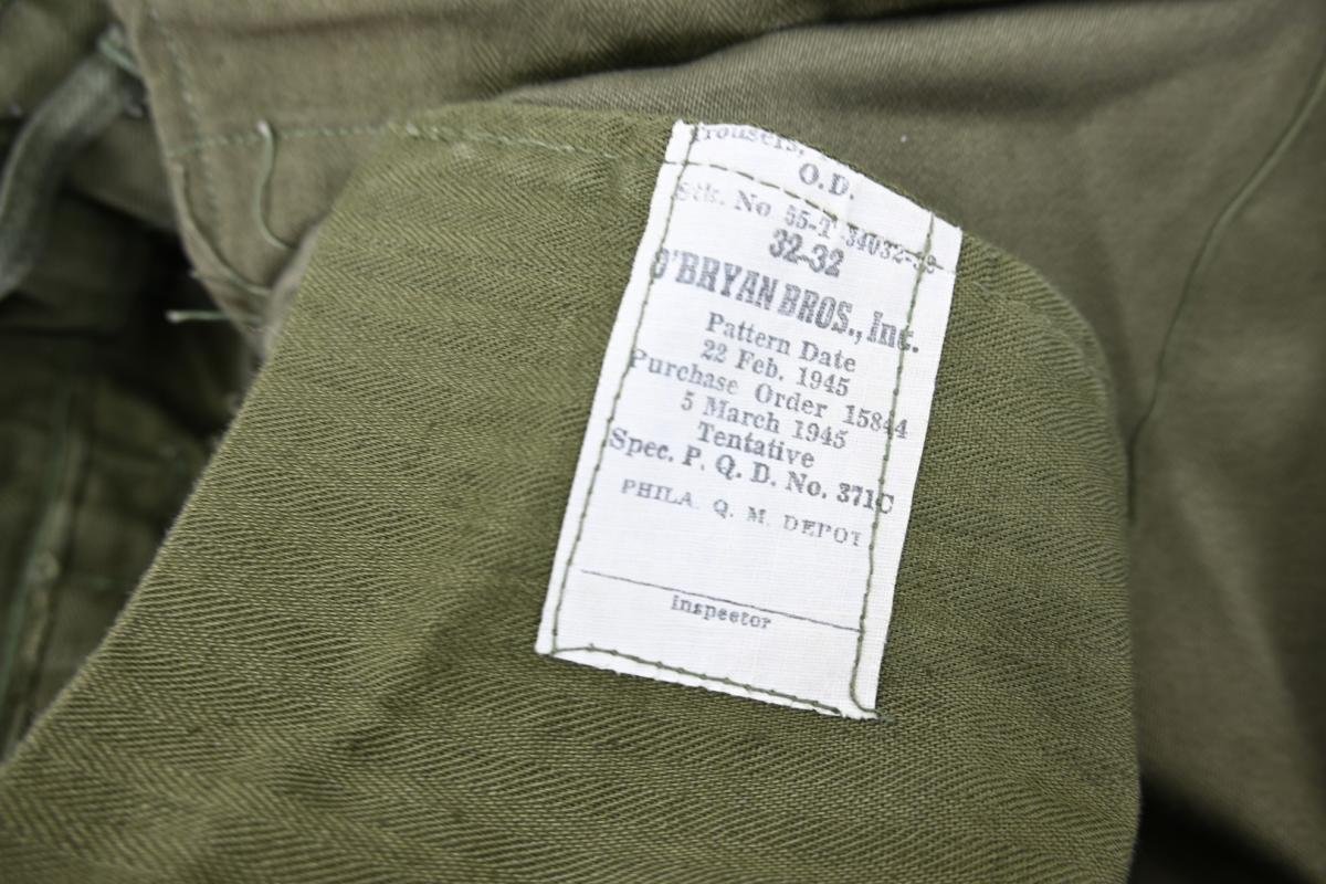 US WW2 M-1943 Airborne Paratrooper Trousers — image 13