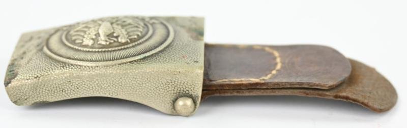 German Third Reich 'Postschutz' Beltbuckle with tab — image 5