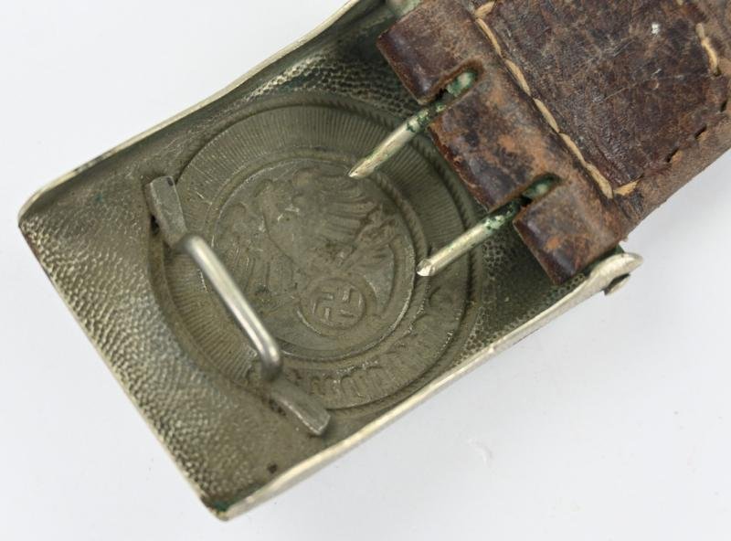 German Third Reich 'Postschutz' Beltbuckle with tab — image 7
