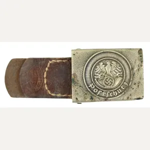 German Third Reich 'Postschutz' Beltbuckle with tab