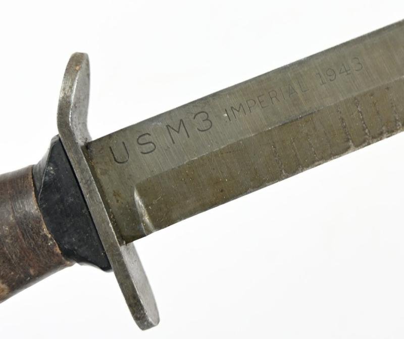 US WW2 Paratrooper M3 Fighting Knife with M6 Scabbard — image 10