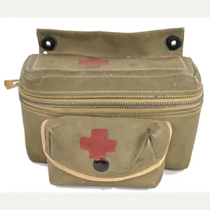 US WW2 Medical Department First Aid Pouch with Red Cross …