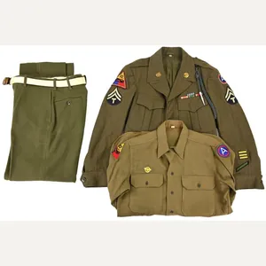 US WW2 10th Armoured Division Service Dress 'Thomas D. William'