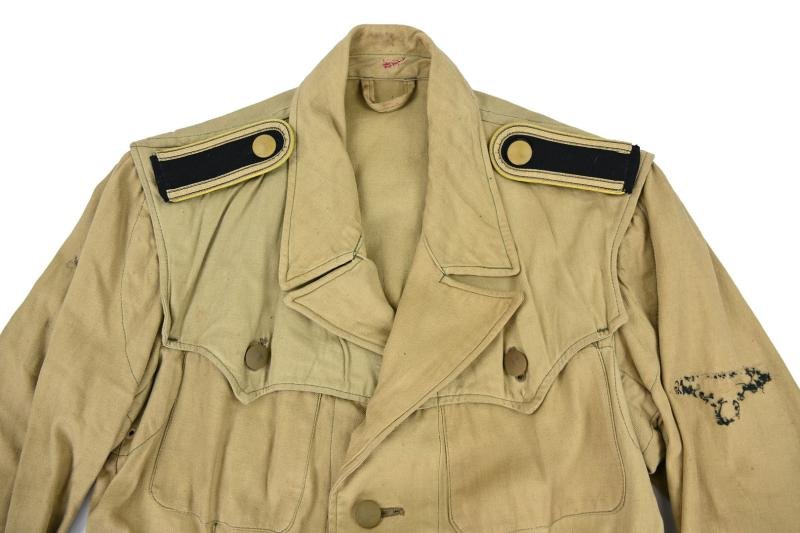 German Waffen-SS Tropical Sahariana Field Blouse — image 2
