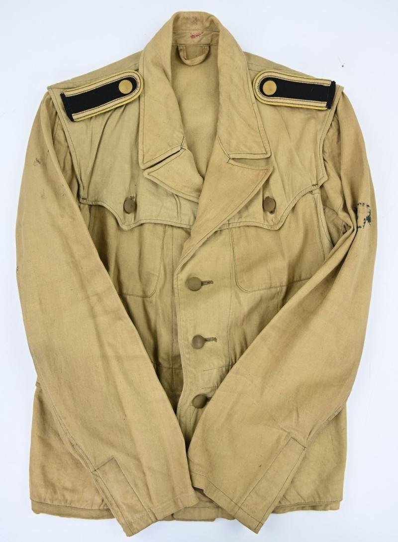 German Waffen-SS Tropical Sahariana Field Blouse — image 3