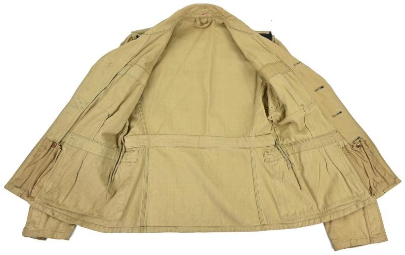 German Waffen-SS Tropical Sahariana Field Blouse — image 9