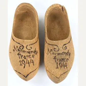 French WW2 Wooden Shoes