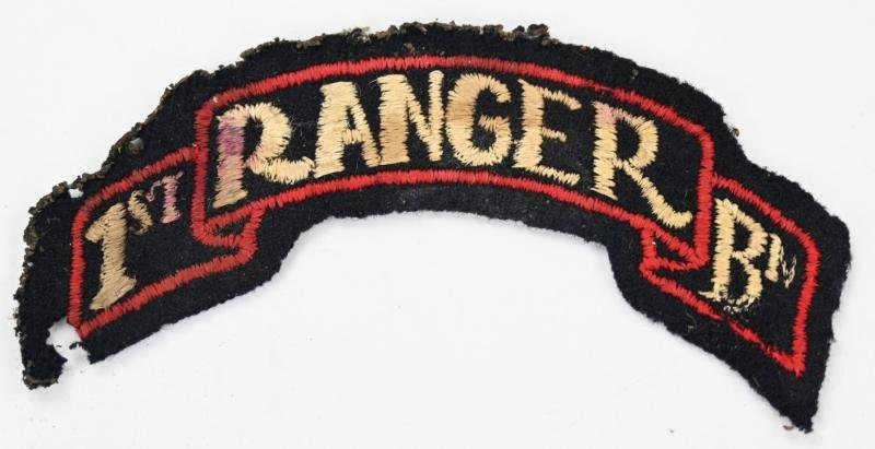 US WW2 1st Ranger Battalion Scroll — image 2