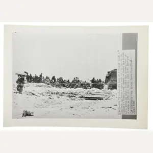 Canadian WW2 D-Day Press Photo 6 June 1944