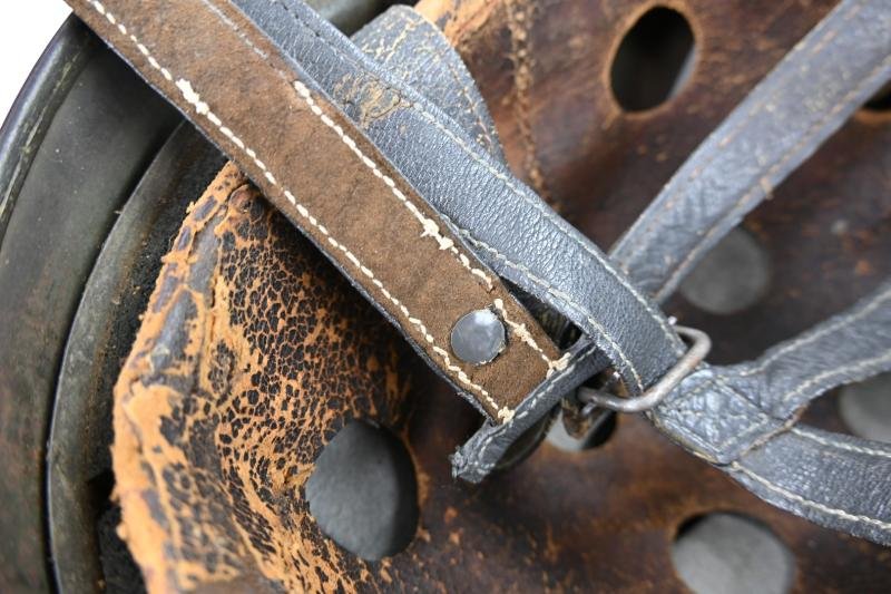 German LW M38 FSJ ND Combat Helmet — image 11