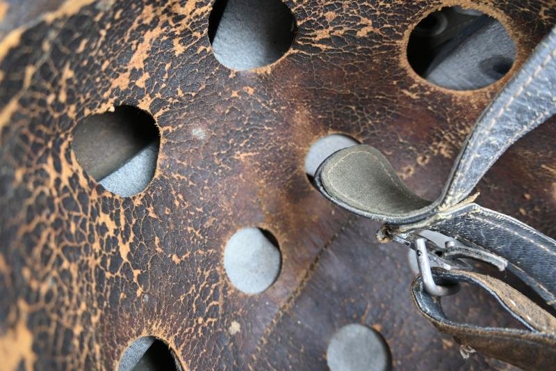 German LW M38 FSJ ND Combat Helmet — image 14