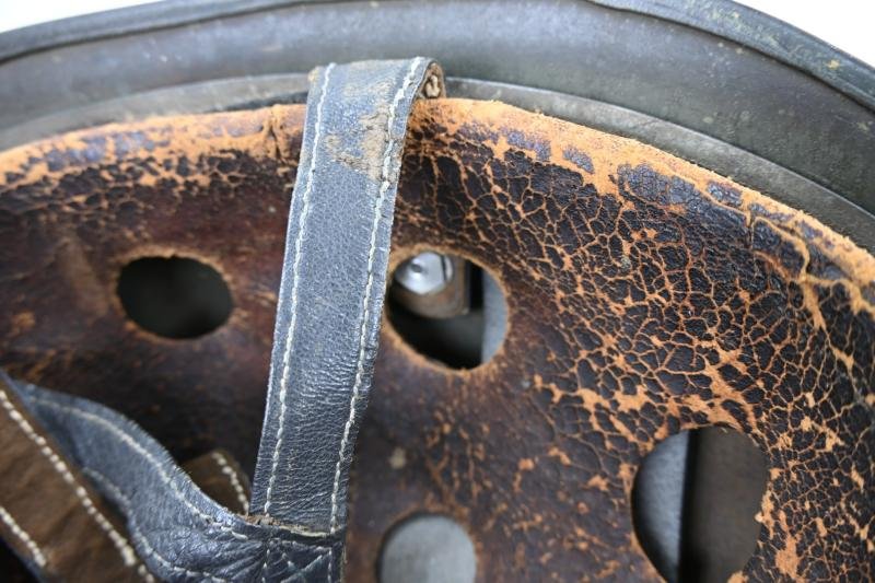 German LW M38 FSJ ND Combat Helmet — image 16