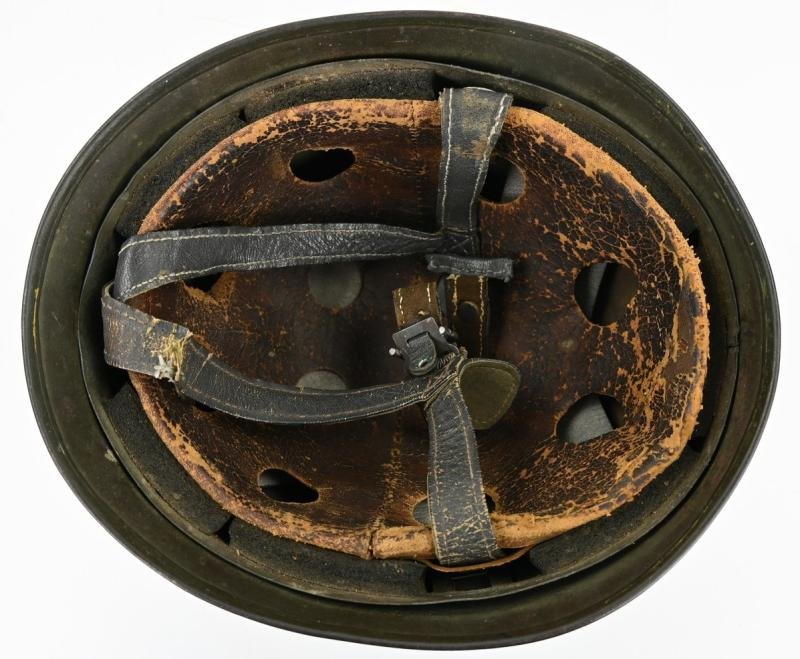 German LW M38 FSJ ND Combat Helmet — image 6