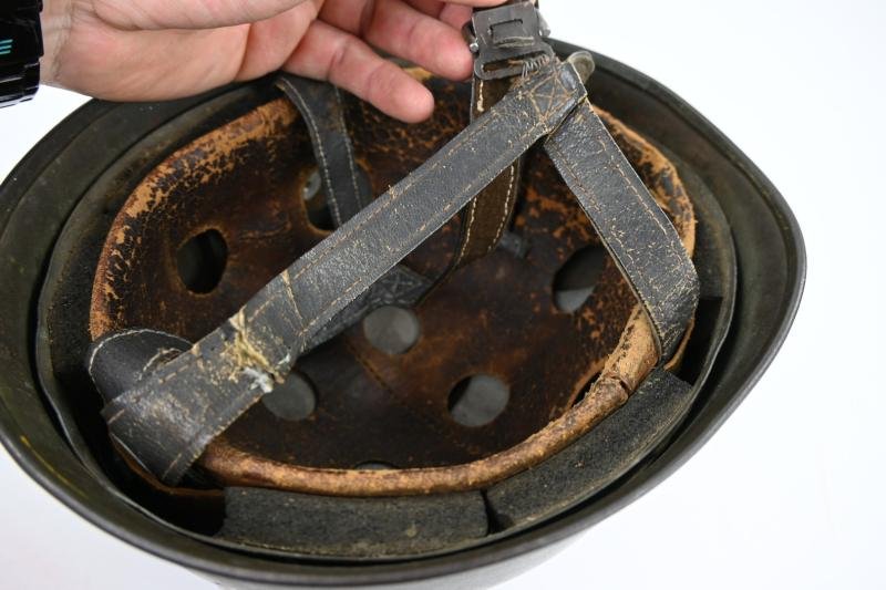 German LW M38 FSJ ND Combat Helmet — image 8