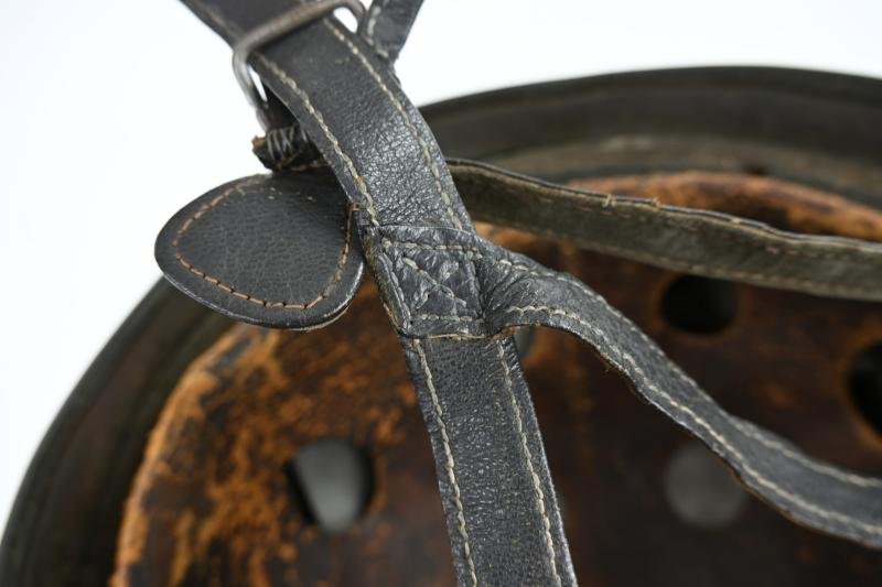 German LW M38 FSJ ND Combat Helmet — image 9