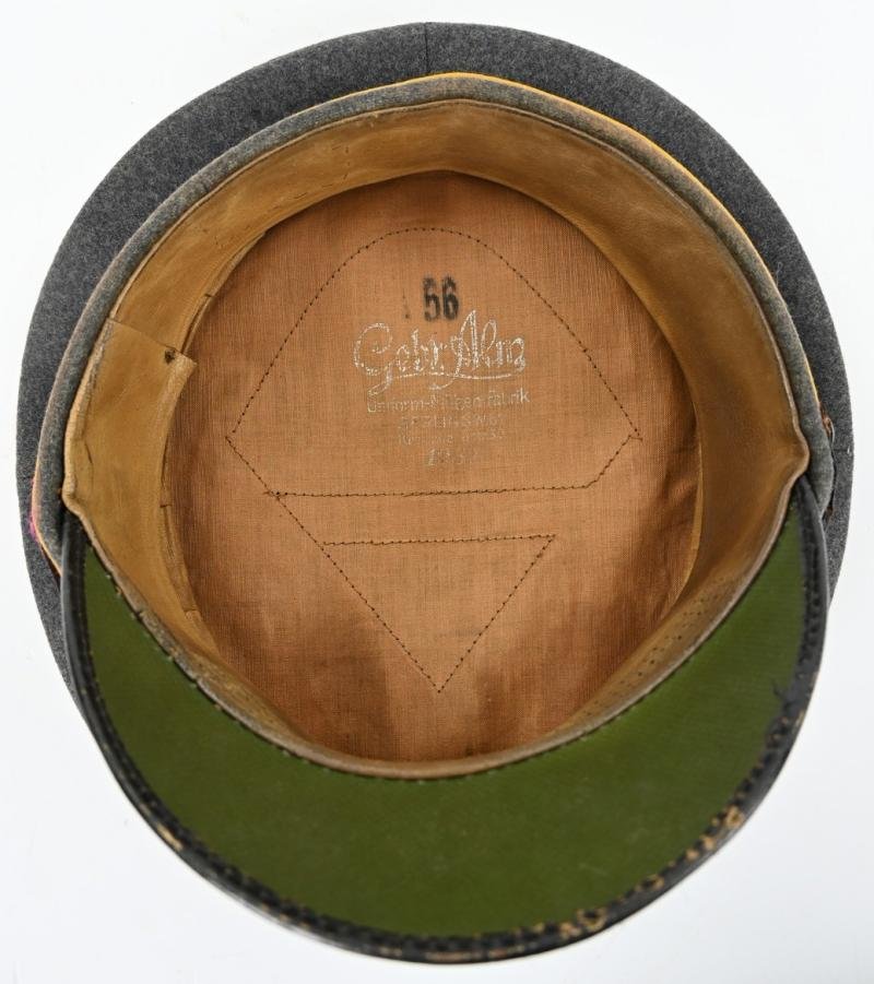 German LW EM/NCO Visor Cap 'Fliegerhorst Kdr. Fritzlar' — image 11
