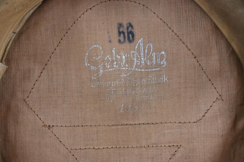 German LW EM/NCO Visor Cap 'Fliegerhorst Kdr. Fritzlar' — image 12