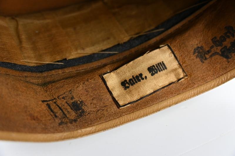 German LW EM/NCO Visor Cap 'Fliegerhorst Kdr. Fritzlar' — image 14