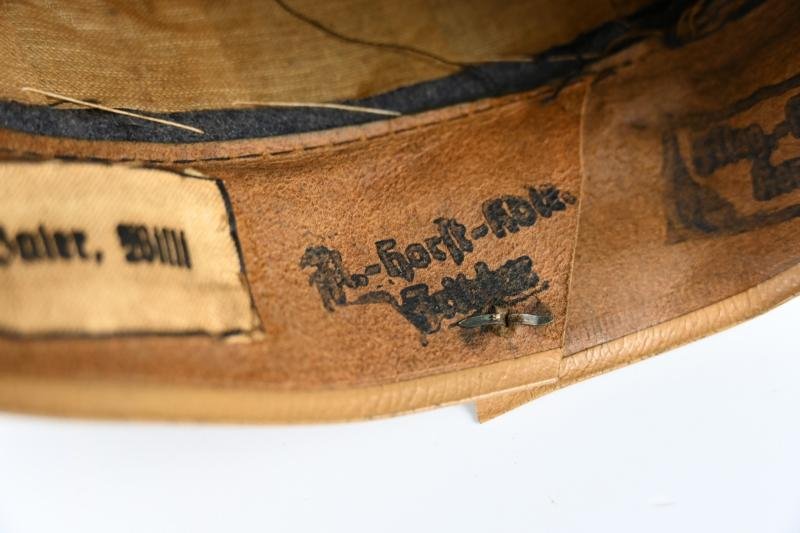 German LW EM/NCO Visor Cap 'Fliegerhorst Kdr. Fritzlar' — image 15