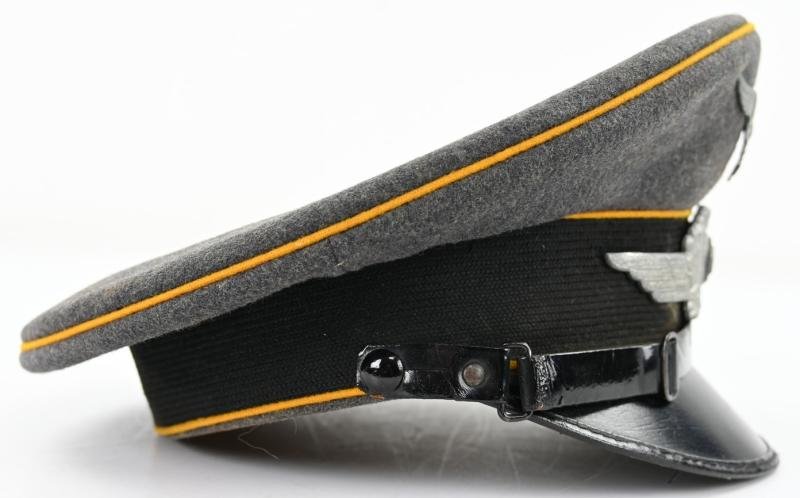 German LW EM/NCO Visor Cap 'Fliegerhorst Kdr. Fritzlar' — image 4