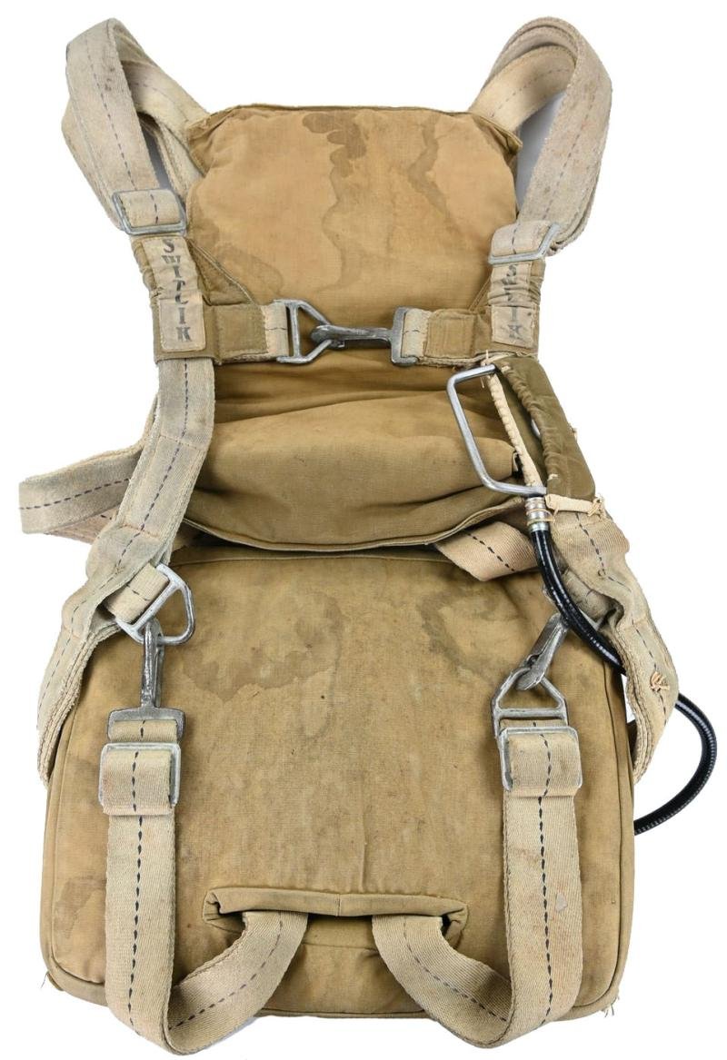 USAAF WW2 Switlik Seat Type Parachute Harness Assembly — image 13