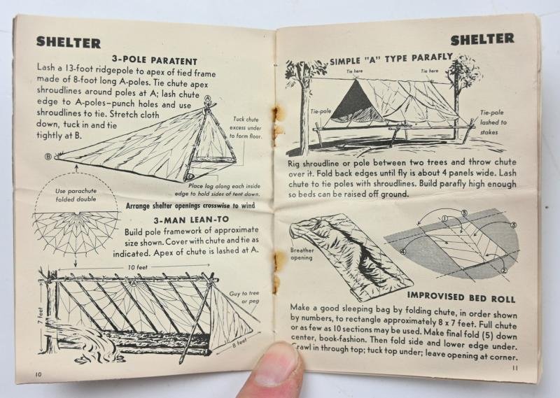 USAAF WW2 Switlik Seat Type Parachute Harness Assembly — image 8