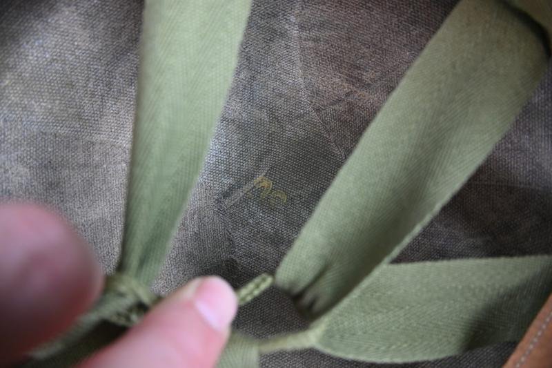 US WW2 M1 Fixed Bale with Saint Clair Helmet Liner — image 11